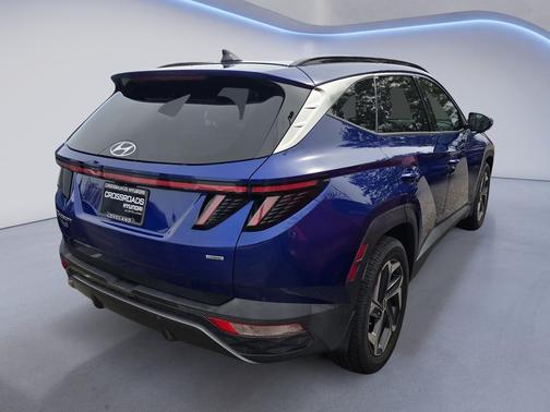Intense Blue 2022 Hyundai TUCSON Limited