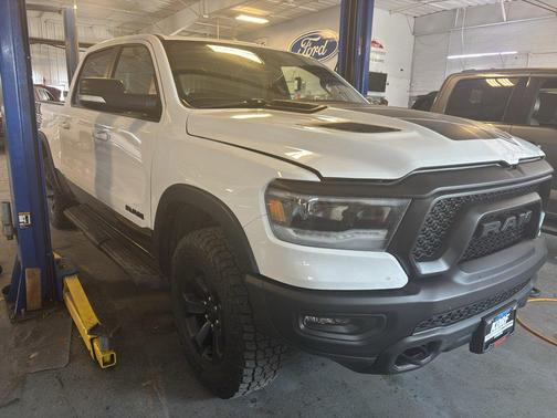 Bright White Clearcoat 2021 RAM 1500 Rebel