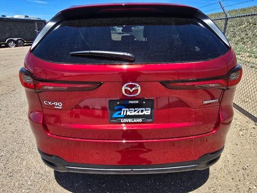 Soul Red Crystal Metallic 2026 Mazda CX-90 PHEV Preferred