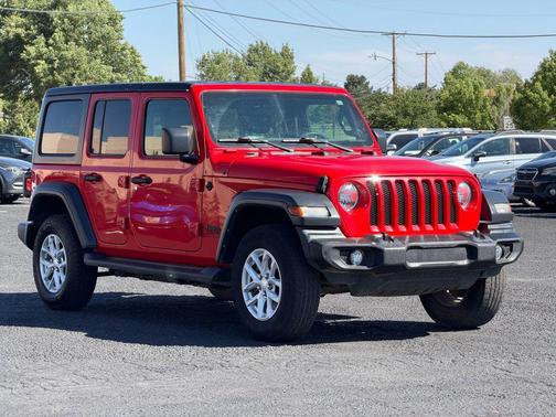 Firecracker Red Clearcoat 2023 Jeep Wrangler Sport S