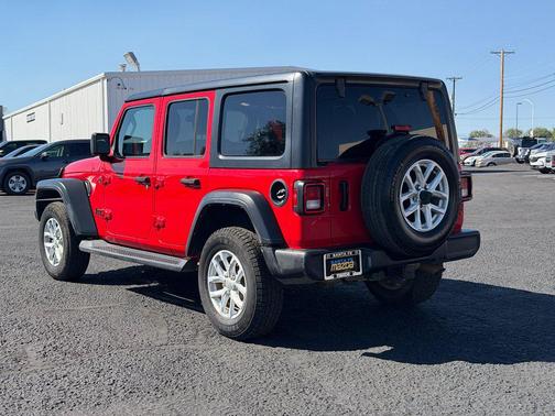 Firecracker Red Clearcoat 2023 Jeep Wrangler Sport S