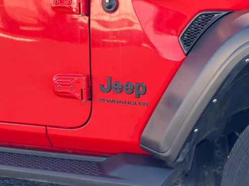 Firecracker Red Clearcoat 2023 Jeep Wrangler Sport S