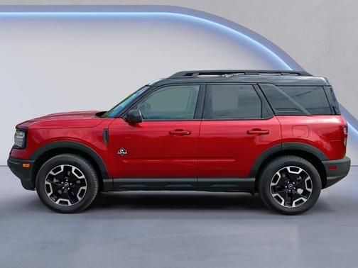 Hot Pepper Red Tinted Clearcoat 2022 Ford Bronco Sport Outer Banks