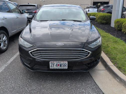 Shadow Black 2017 Ford Fusion SE