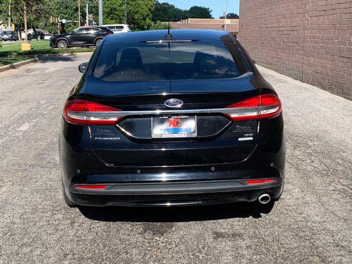 Shadow Black 2017 Ford Fusion SE