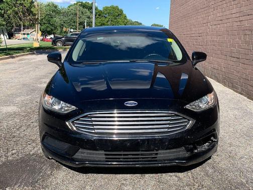 Shadow Black 2017 Ford Fusion SE