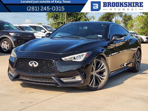Midnight Black 2017 INFINITI Q60 3.0T Premium