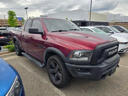 Delmonico Red Pearlcoat 2019 RAM 1500 Classic Warlock Quad Cab 4x4 6'4' Box