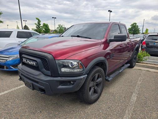Delmonico Red Pearlcoat 2019 RAM 1500 Classic Warlock Quad Cab 4x4 6'4' Box