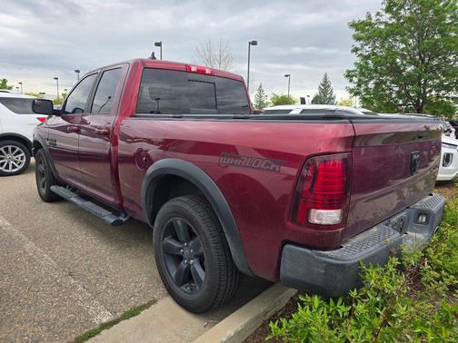 Delmonico Red Pearlcoat 2019 RAM 1500 Classic Warlock Quad Cab 4x4 6'4' Box