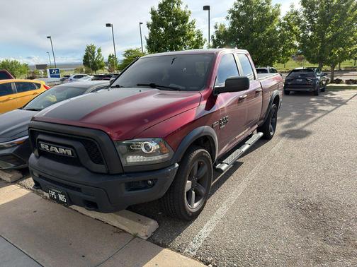 Delmonico Red Pearlcoat 2019 RAM 1500 Classic Warlock Quad Cab 4x4 6'4' Box