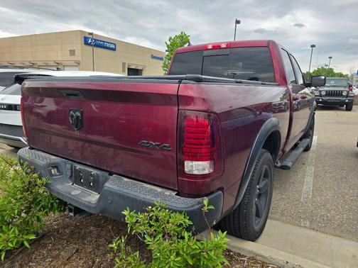 Delmonico Red Pearlcoat 2019 RAM 1500 Classic Warlock Quad Cab 4x4 6'4' Box