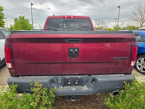 Delmonico Red Pearlcoat 2019 RAM 1500 Classic Warlock Quad Cab 4x4 6'4' Box