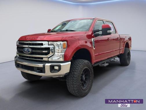 Rapid Red Metallic Tinted Clearcoat 2021 Ford F-250 Lariat