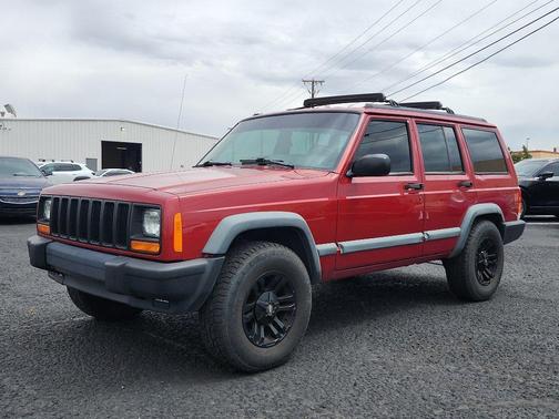 Flame Red Clear Coat 1998 Jeep Cherokee Classic 4WD