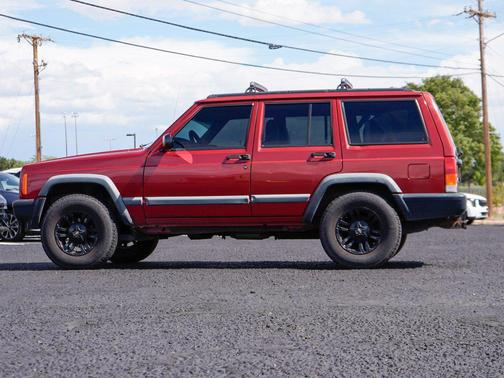 Flame Red Clear Coat 1998 Jeep Cherokee Classic 4WD