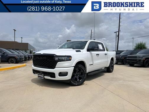 Bright White Clearcoat 2025 RAM 1500 Lone Star