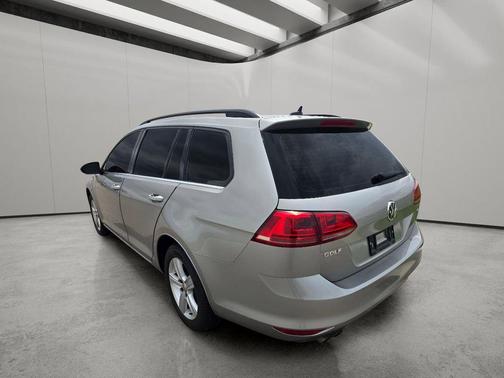 Silver 2015 Volkswagen Golf SportWagen TDI S 4-Door