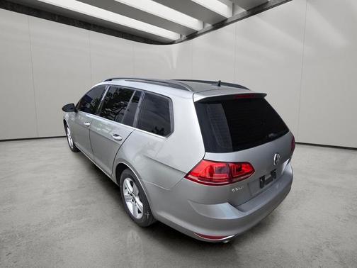 Silver 2015 Volkswagen Golf SportWagen TDI S 4-Door