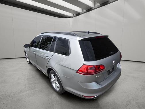 Silver 2015 Volkswagen Golf SportWagen TDI S 4-Door