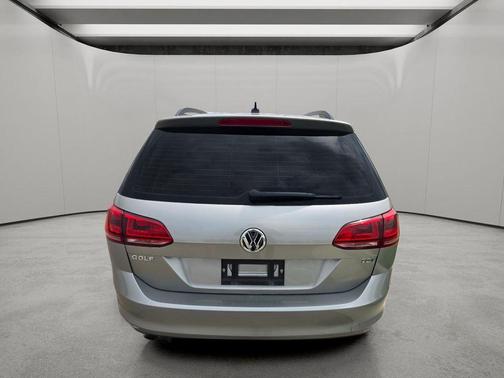 Silver 2015 Volkswagen Golf SportWagen TDI S 4-Door
