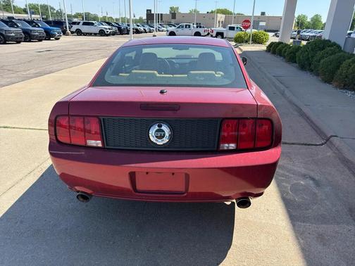 Red 2007 Ford Mustang GT
