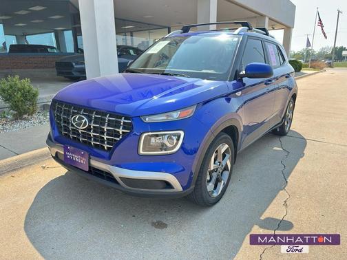 Intense Blue 2023 Hyundai VENUE Limited