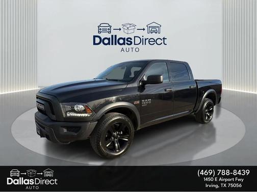 Diamond Black Crystal Pearlcoat 2021 RAM 1500 Classic Warlock Crew Cab 4x4 5'7' Box
