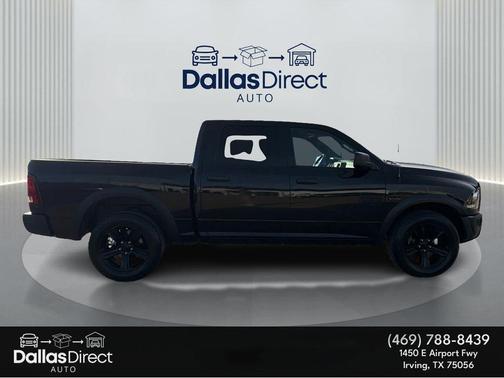 Diamond Black Crystal Pearlcoat 2021 RAM 1500 Classic Warlock Crew Cab 4x4 5'7' Box