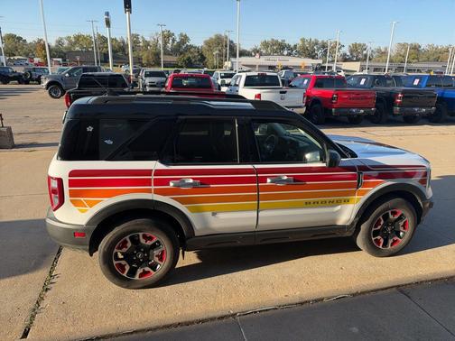 Oxford White 2024 Ford Bronco Sport Free Wheeling