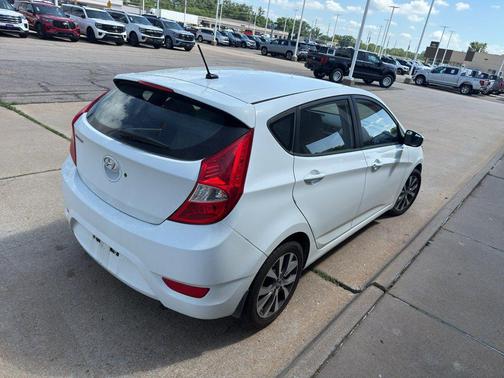 Century White 2015 Hyundai Accent Sport