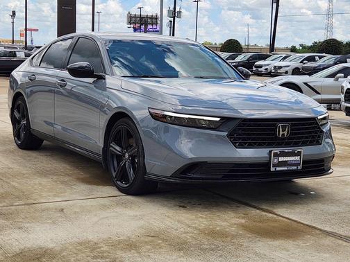 Urban Gray Pearl 2024 Honda Accord Hybrid Sport-L