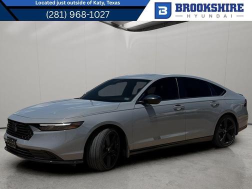 Gray 2024 Honda Accord Hybrid Sport-L