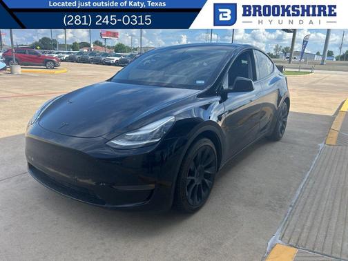Solid Black 2021 Tesla Model Y Long Range Dual Motor All-Wheel Drive