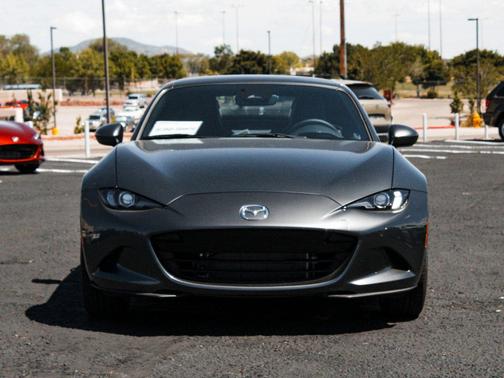 Machine Gray Metallic 2026 Mazda MX-5 Miata RF Grand Touring