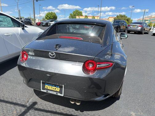 Machine Gray Metallic 2026 Mazda MX-5 Miata RF Grand Touring