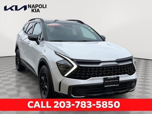 Glacial White Pearl 2024 Kia Sportage X-Pro Prestige