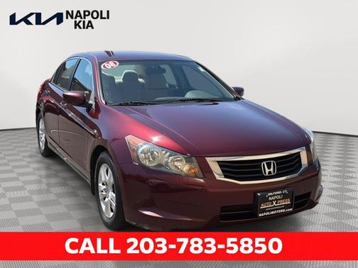 Basque Red Pearl 2008 Honda Accord LX-P