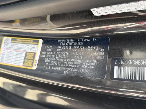 Metal 2024 Kia Carnival SX