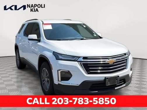 Summit White 2023 Chevrolet Traverse LT Cloth