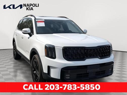 Glacial White Pearl 2025 Kia Telluride SX-Prestige X-Line