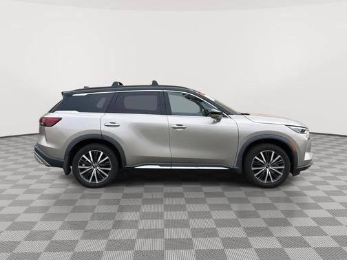 Warm Titanium / Black Obsidian 2022 INFINITI QX60 AUTOGRAPH