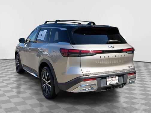 Warm Titanium / Black Obsidian 2022 INFINITI QX60 AUTOGRAPH
