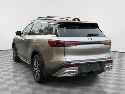 Warm Titanium / Black Obsidian 2022 INFINITI QX60 AUTOGRAPH