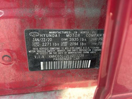 2020 Hyundai IONIQ Hybrid Blue