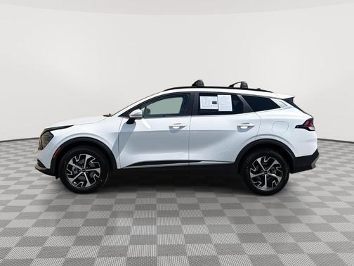Snow White Pearl 2025 Kia Sportage Hybrid EX