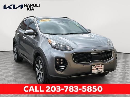 Mineral Silver 2019 Kia Sportage SX Turbo
