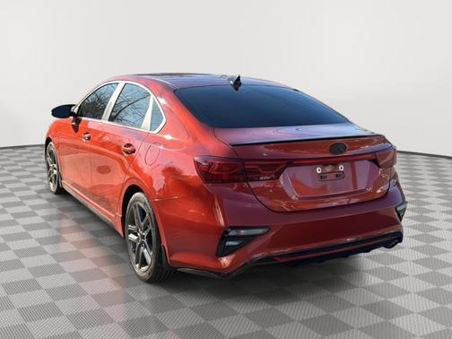 Fire Orange 2021 Kia Forte GT-Line