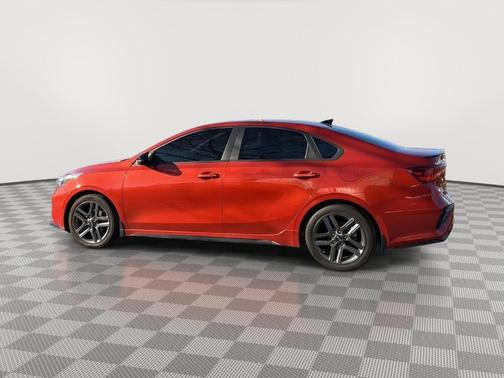 Fire Orange 2021 Kia Forte GT-Line