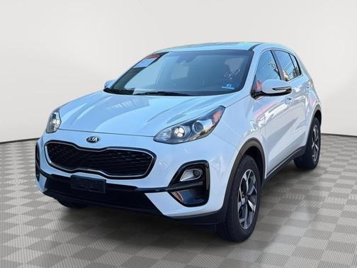 Clear White 2020 Kia Sportage LX